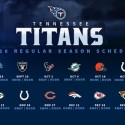 Titans 2016 Schedule